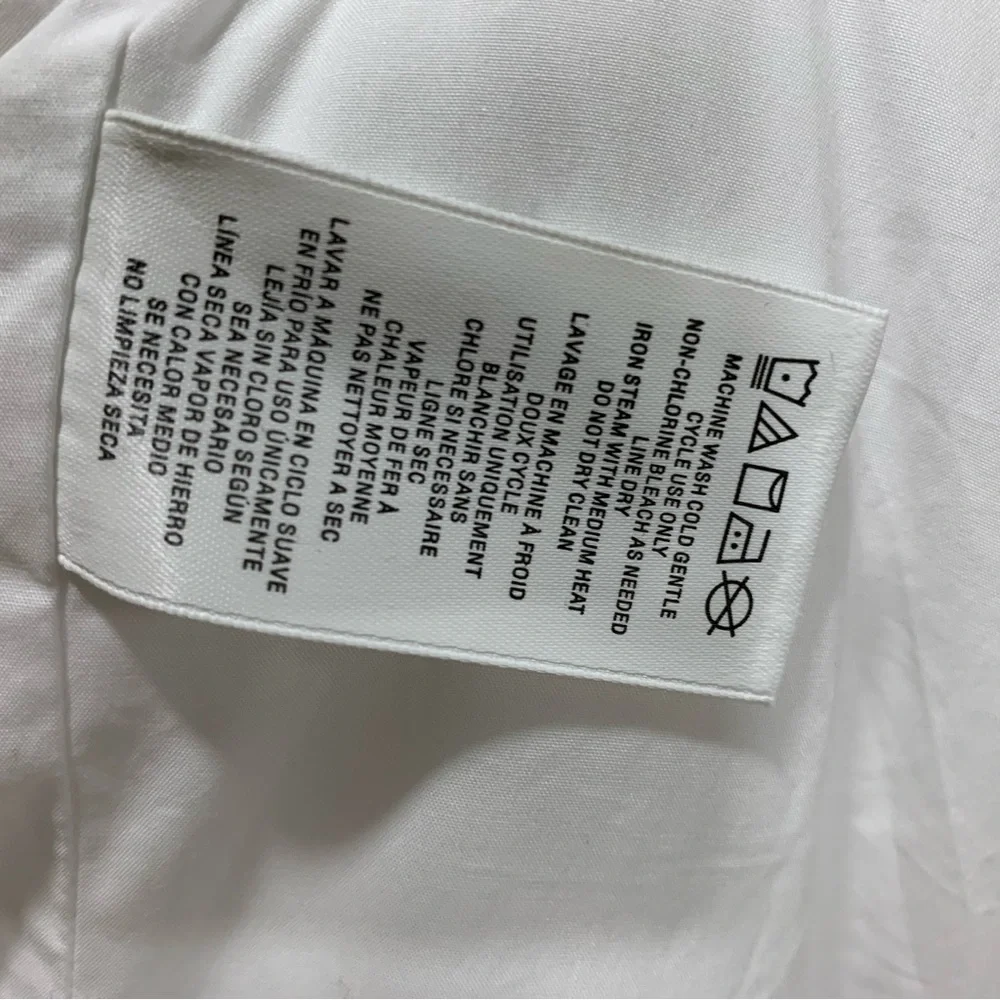Skims Cotton Duvet Robe in Marble White by Kim Kardashian Women’s Size Large